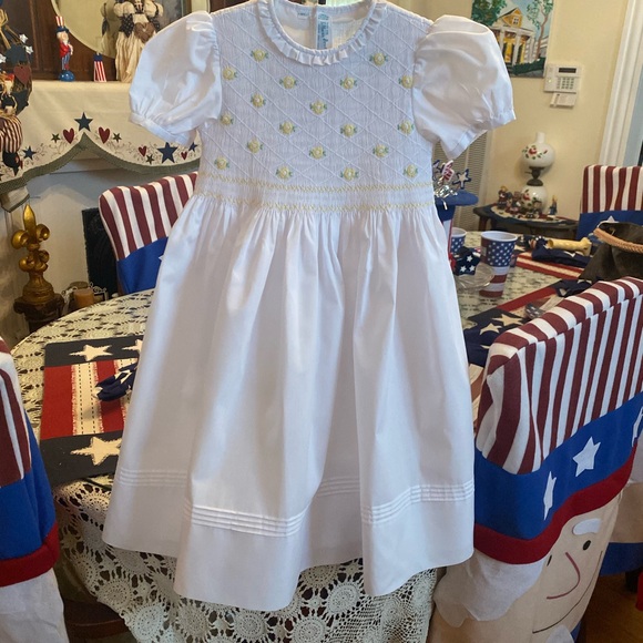 Feltman Brothers Smocked Girls Dress size 6 - Picture 5 of 16